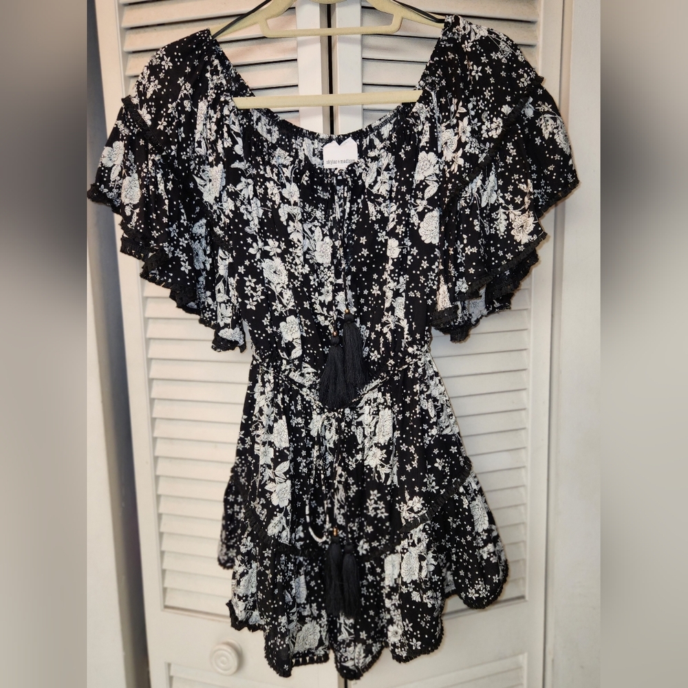 Skylar + Madison Off The Shoulder  Romper